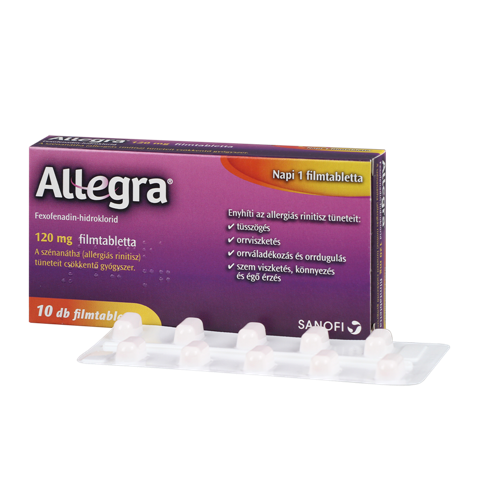 Allegra 120 mg filmtabletta 10x