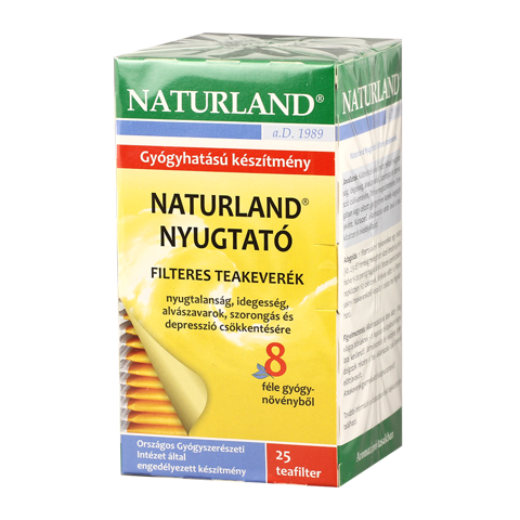 Naturland nyugt. tea filteres 25x