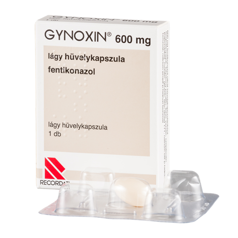 Gynoxin 600 mg lágy hüvelykapszula 1x
