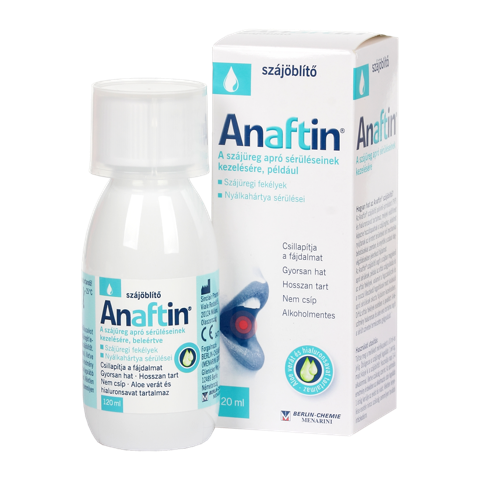 Anaftin 3% szájöblítő 120ml