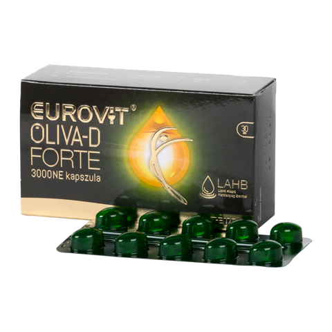 Eurovit Oliva-D 3000NE Forte kapszula 30x