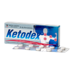 Ketodex 25 mg filmtabletta/25 10x Aclar-Al