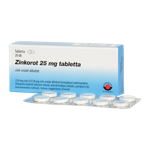 Zinkorot 25 mg tabletta 20x