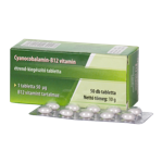 Cyano Cyanocobalamin - B12-vitamin tabletta 50x