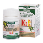 Jutavit K2 vitamin 120 mcg+D3+K1 lágy kapszula 60x