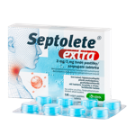 Septolete extra 3 mg/1 mg szopogató tabletta 16x