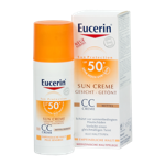 Eucerin Sun napozó arckrém FF50+ színezett medium 50ml