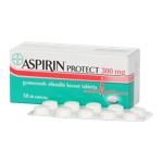 Aspirin Protect 300 mg gyomornedv ellená.bev.tabl. 50x