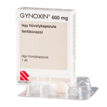 Gynoxin 600 mg lágy hüvelykapszula 1x