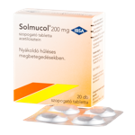Solmucol 200 mg szopogató tabletta 20x