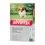 Advantix spot-on cseppek kutyának 4 kg alatt a.u.v 1x0,4ml