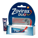 Zovirax Duo 50mg/g+10mg/g krém ajakherpeszre 2g
