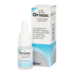 Oftagel  2,5 mg/g szemgél 1x10g