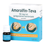 Amorolfin Teva 50 mg/ml gyógysz.körömlakk III.t. 2,5ml