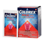 Coldrex MaxGrip mentol és erdei gyümölcs ízű por 10x